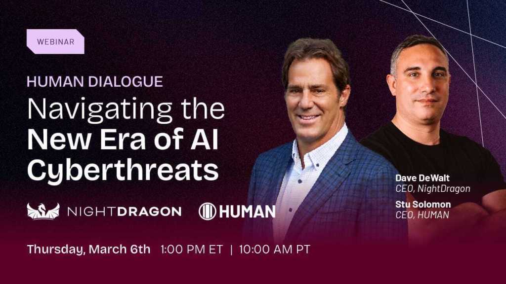 HUMAN CEO Stu Solomon AI threats webinar