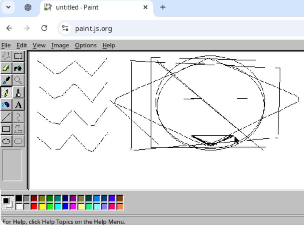 An example of a test of Operator's functionality and mouse movement.