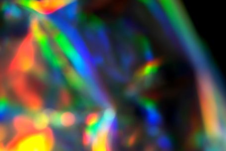 Abstract blurred rainbow background.